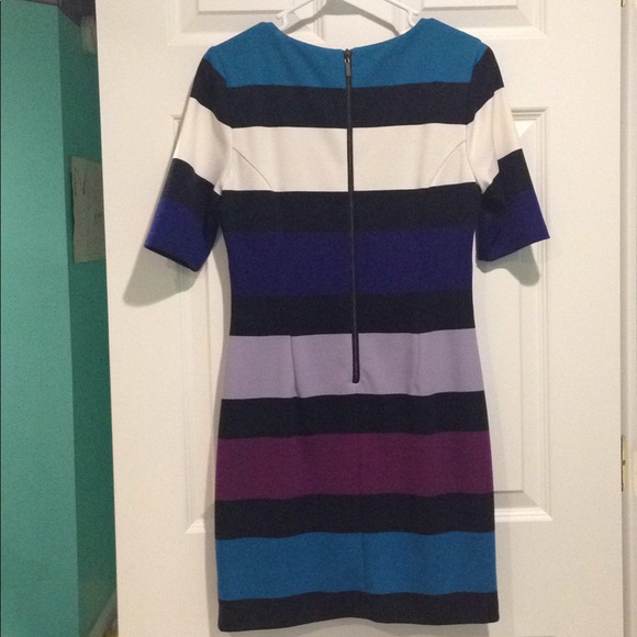 Jessica Simpson Block Color Dress Size 2 - Picture 2 of 4